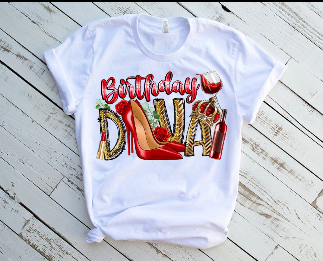 Birthday Diva T-shirts