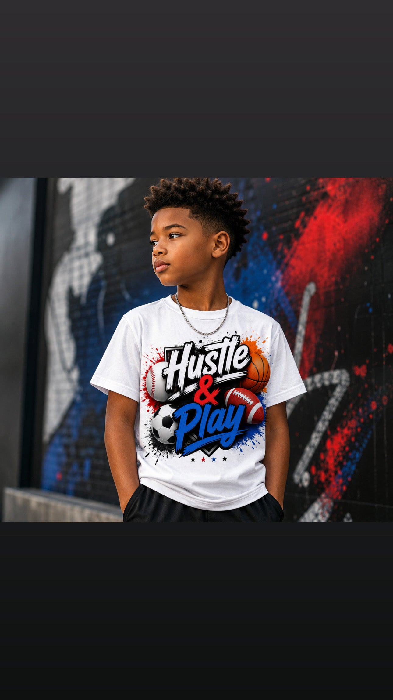 Hustle & Play T-shirts